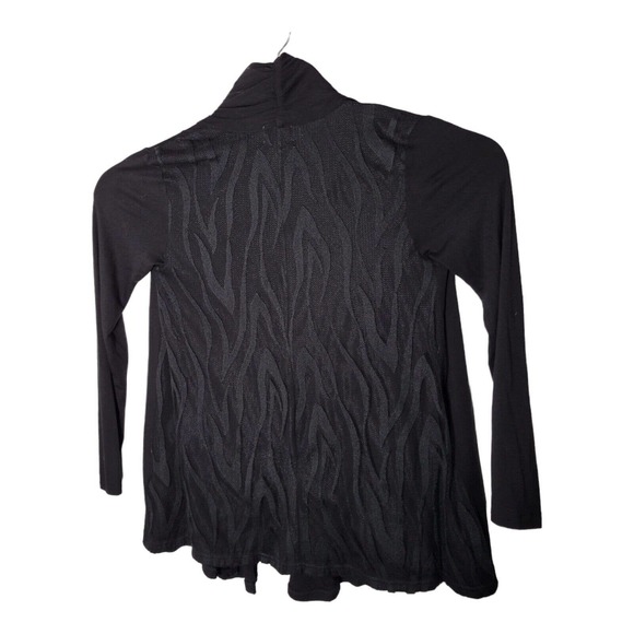 Ariat Women's S Small Oversized Long Sleeve Cardigan Black Sweater - Picture 4 of 7